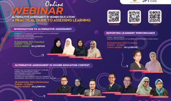 Online Webinar on Alternative Assessment in Higher Education: A Practical Guide to Assessing Learning